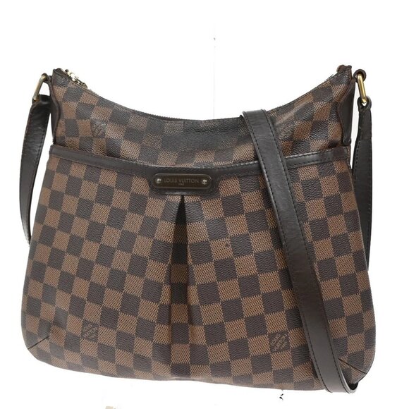 LOUIS VUITTON Bloomsbury PM Shoulder Bag Damier Leather Brown - Picture 1 of 16